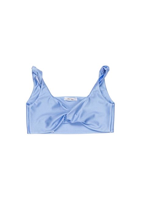 Top azzurro con nodo SO TWEE MISS GRANT | ST0220AZZURRO